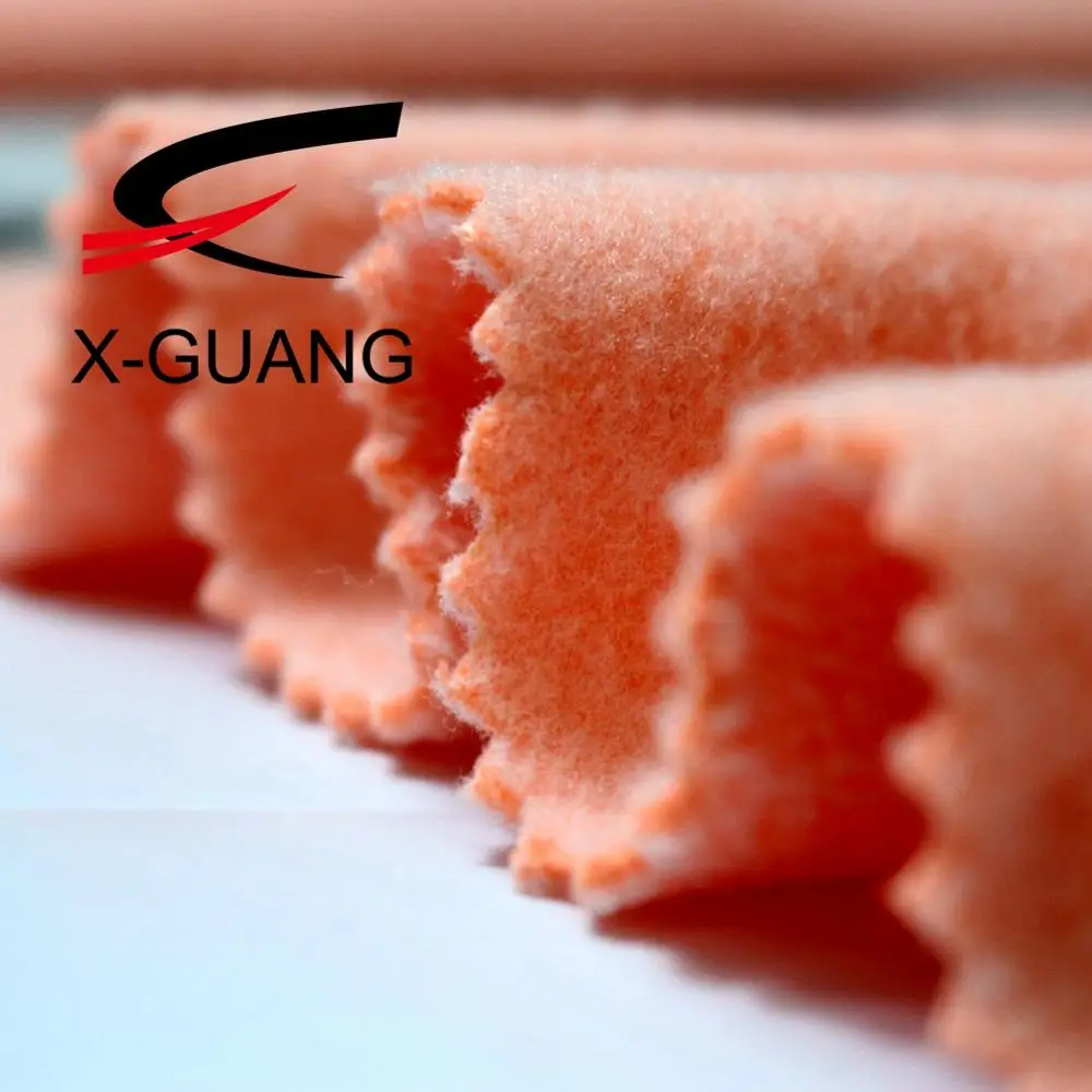 Cheap Polyester 150D/144F Microfiber Two Side Brushed One Side Anti Pilling Polar Fleece Blanket Fabric