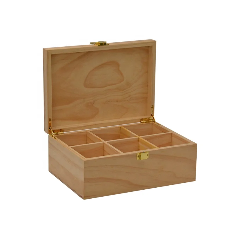 
Exquisite Craft Bamboo Box Storage Tea Box 