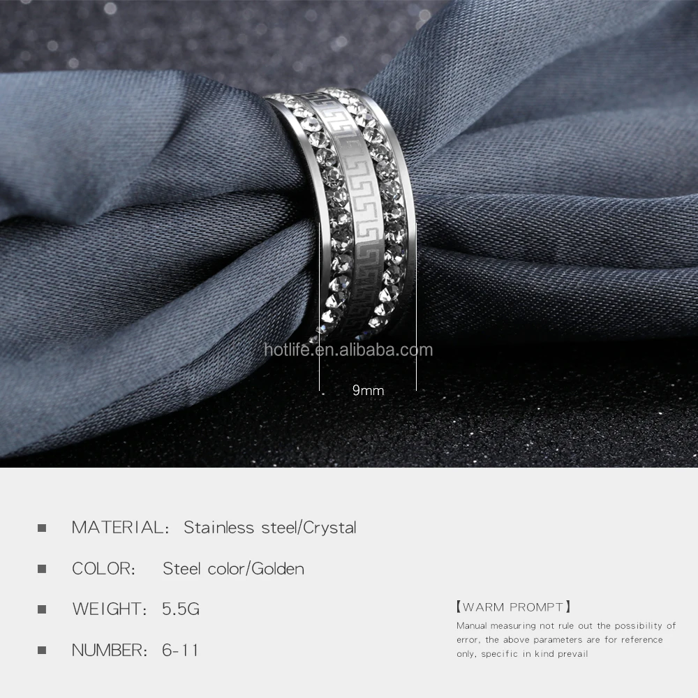 latest design saudi arabia gold engagement wedding crystal ring price