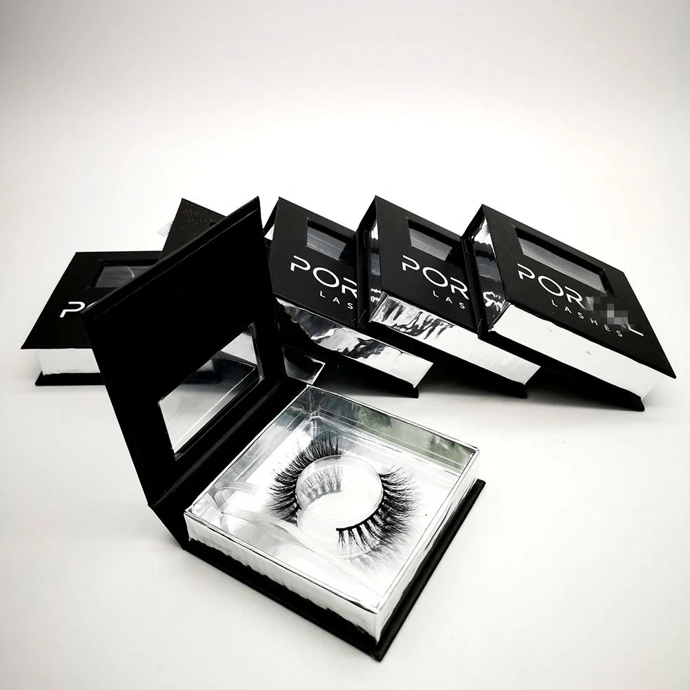 3D норковые 25 мм ресницы с заказчиком коробка для ресниц упаковочная коробка для ресниц