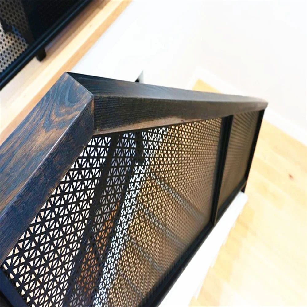 Customize perforated metal screen panels used in building fence
