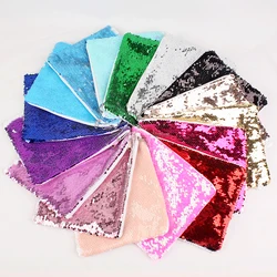 Factory customized hot style reversible bling sequin glitter makeup cosmetic bag