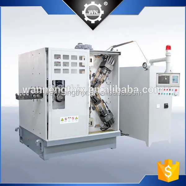 Hot sale automatic metal automatic six axis spring coiling machine