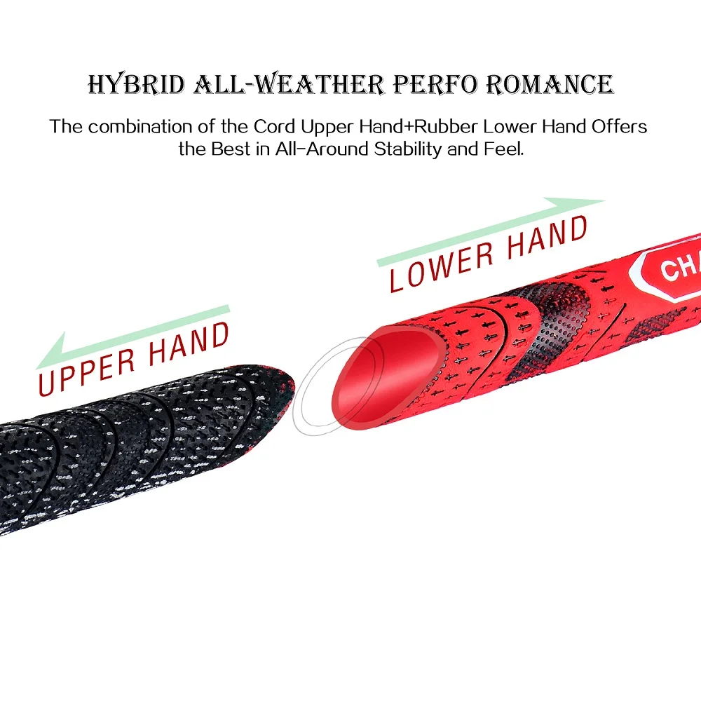 Новые многокомпонентные грипсы для гольфа цвета шампань, красные стандартные и среднего размера грипсы для гольф-клуба