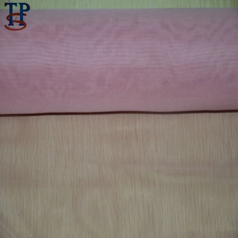 
solid plain dyed 100% pure silk organza voile gauze fabric 