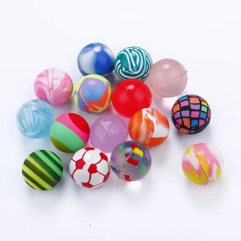 32mm basic color   rubber  bouncing ball toy
