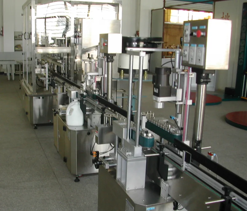 
automatic whole packing line for food and beverage filling line 