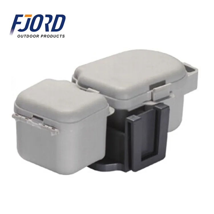 FJORD Live Bait Box Storage Case Earthworm Worm Lure Fishing Tackle Box Waist Hangs Box
