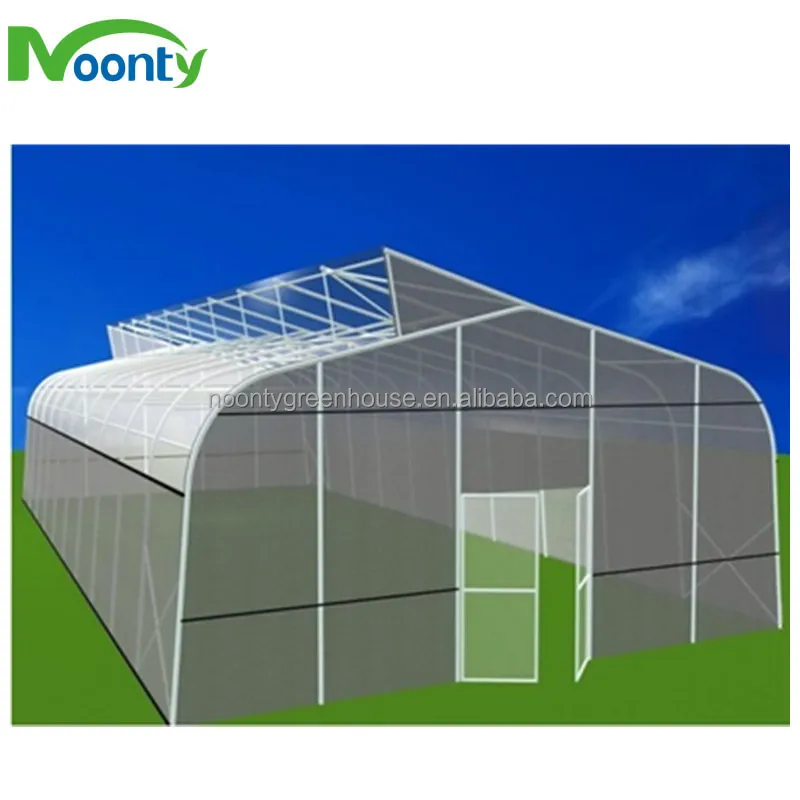 Agricultural Commercial Tropical Greenhouse For Vegetable/Crops/Cucumber/Tomato/Cherry/Pepper Growing
