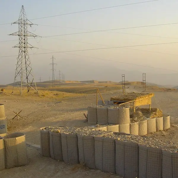 Оцинкованная Hesco бастион забор для использования в военных целях