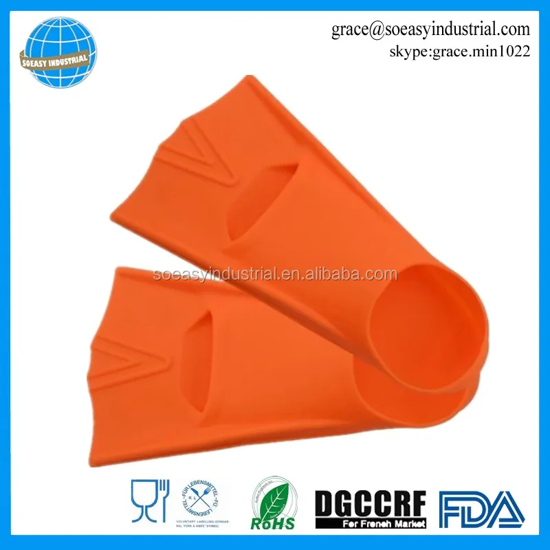 
Adult Unisex Swim Water Diving swimming fins silicone 