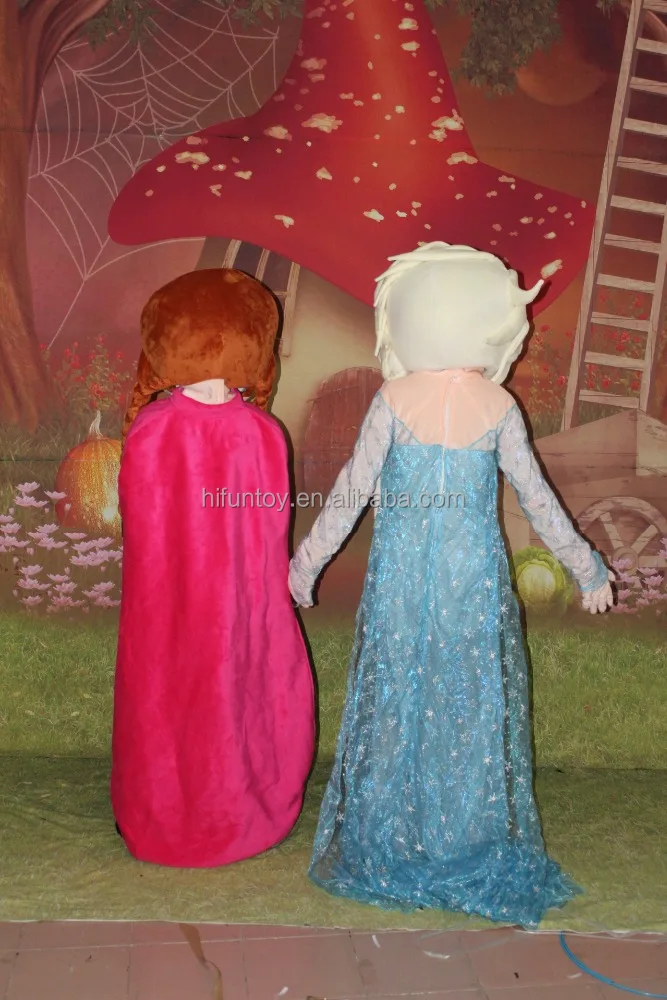 Funtoys CE Frozen Elsa Dress Cosplay Mascot Costume