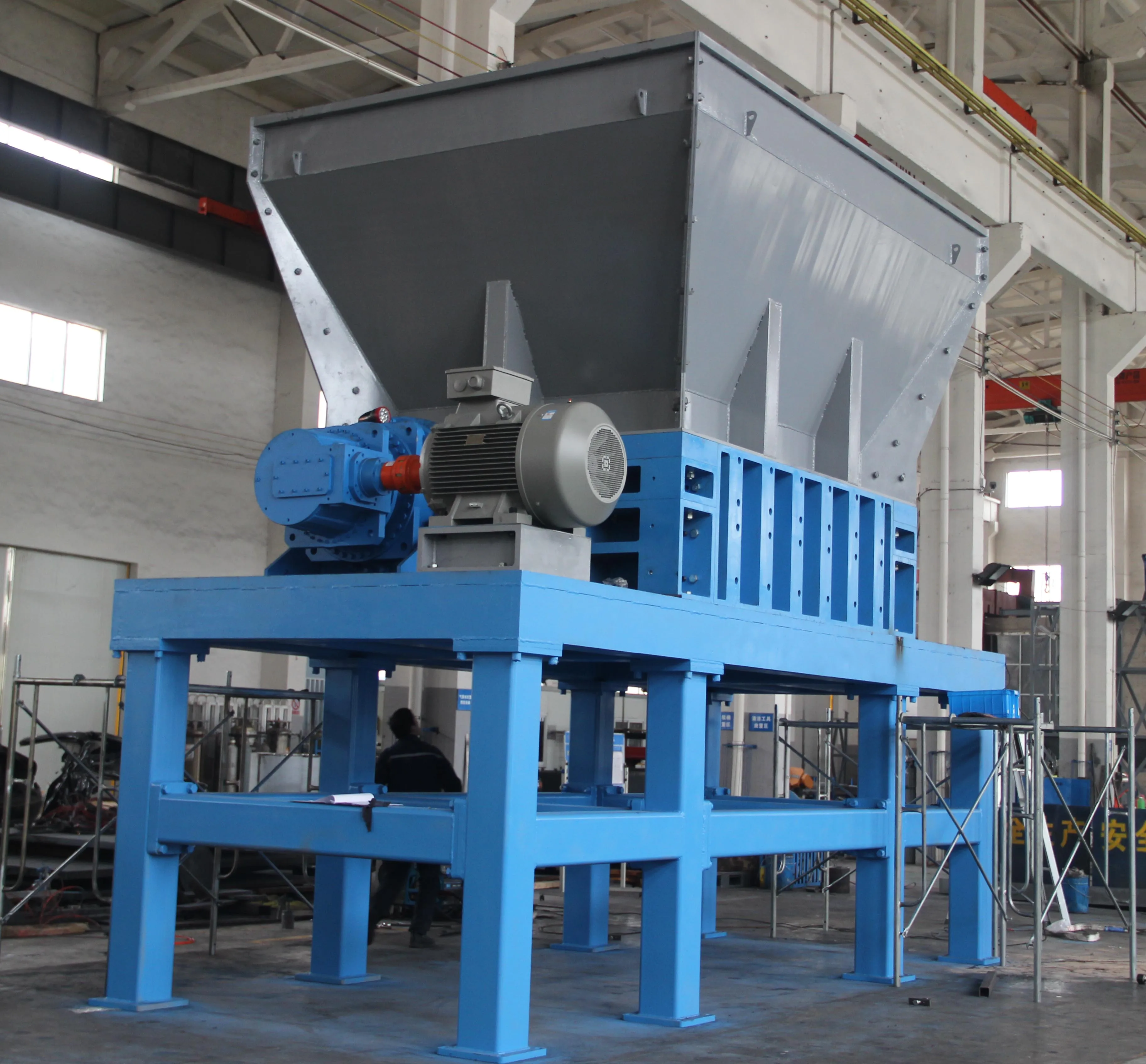 
fully automatic scrap metal recycling machine car crusher shredder machine for sale 