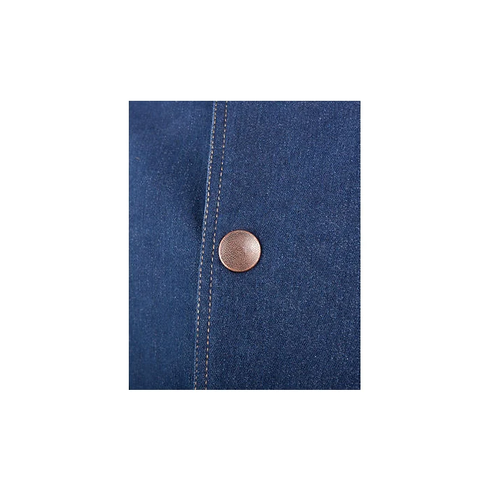 
Denim indonesia italian japanese chef uniform set design chef clothing coat chef jacket 