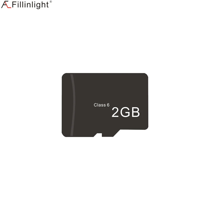 
Fillinlight Brand New Generic Micro TF Phone SD Memory Card 2GB Class 6 Passed H2testw with Retail Package and SD Adapter 