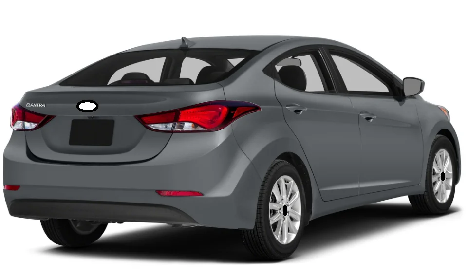 Боковое зеркало с индикаторной лампой для elantra 2014