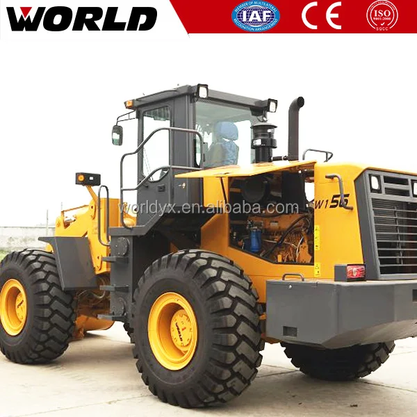 4WD 5ton wheel loader with 5 years spare parts