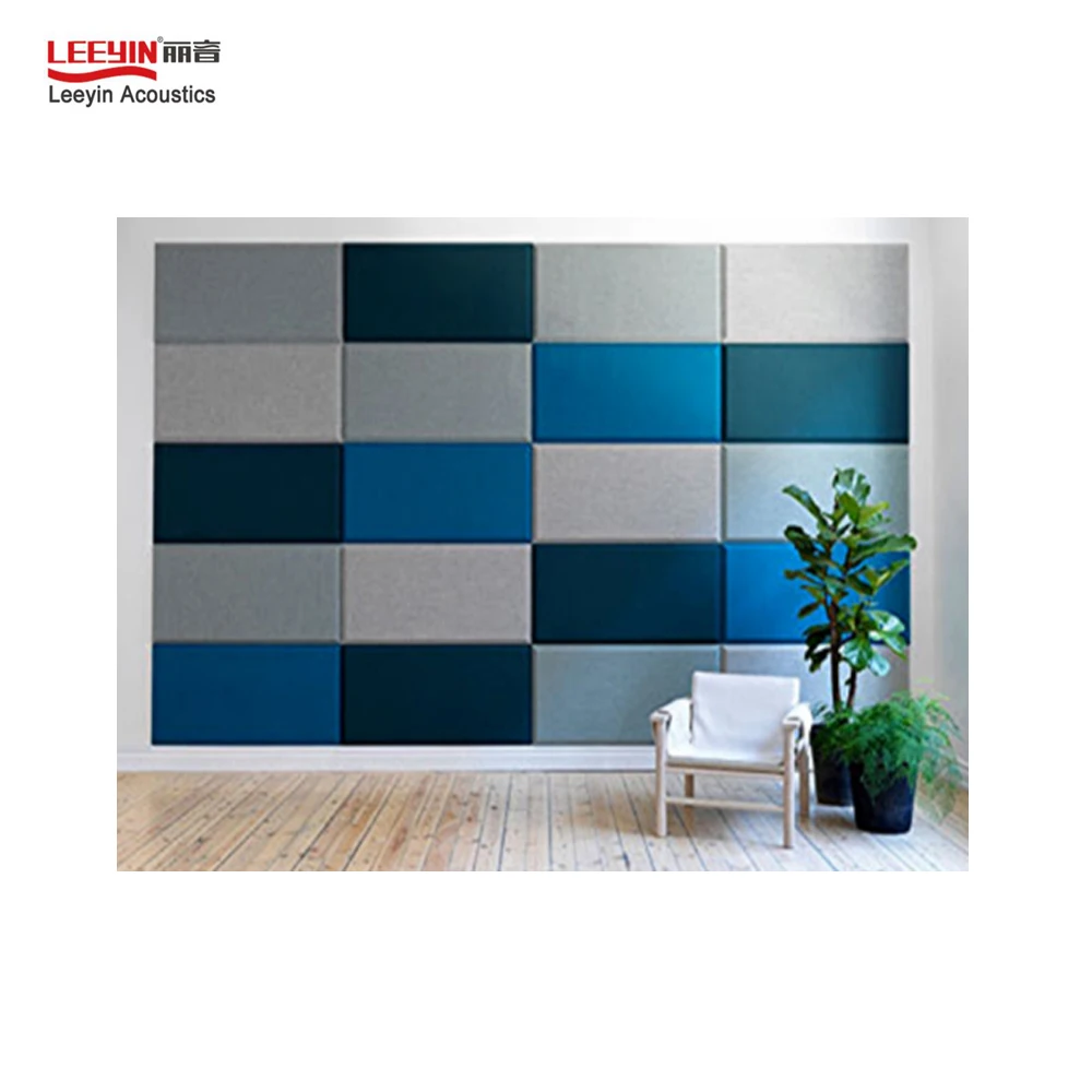 Factory Wholesale Price Fabric Wrapped Fiberglass Panels Wall Panel for Auditorium Cinema Acoustic Panels