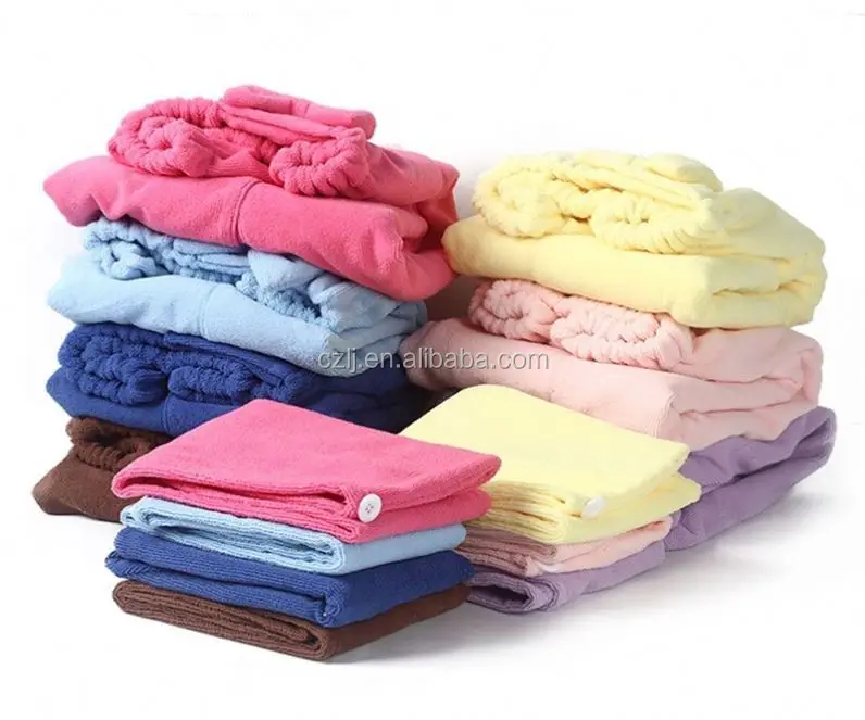 Hair Drying Towels, Fast Drying Hair Cap, Long Hair Wrap head band hair drying towel turban towels china manufacturer