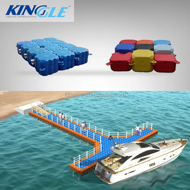 Plastic Pontoon Float Modular Floating Dock Blow Mold