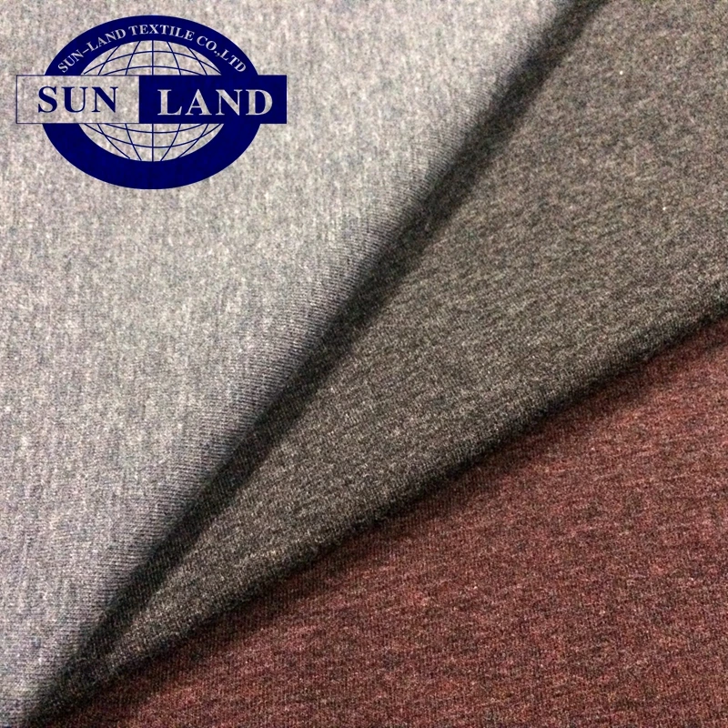 fashion casual garment clothing 95/5 yarn dyed 2x2 cotton spandex rib fabric