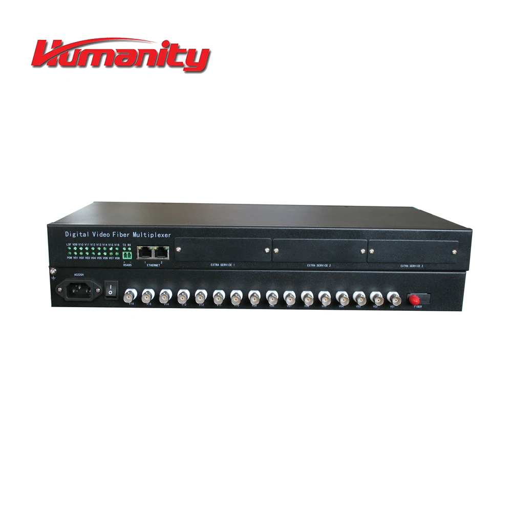 16 channel video multiplexer