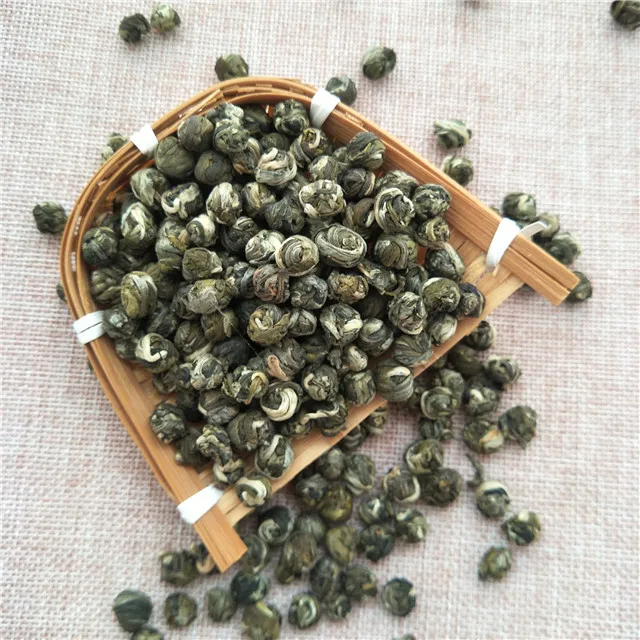 Mo li long zhu EU Standard Superior Chinese leaves tea Jasmine Pearl Scented ball Tea