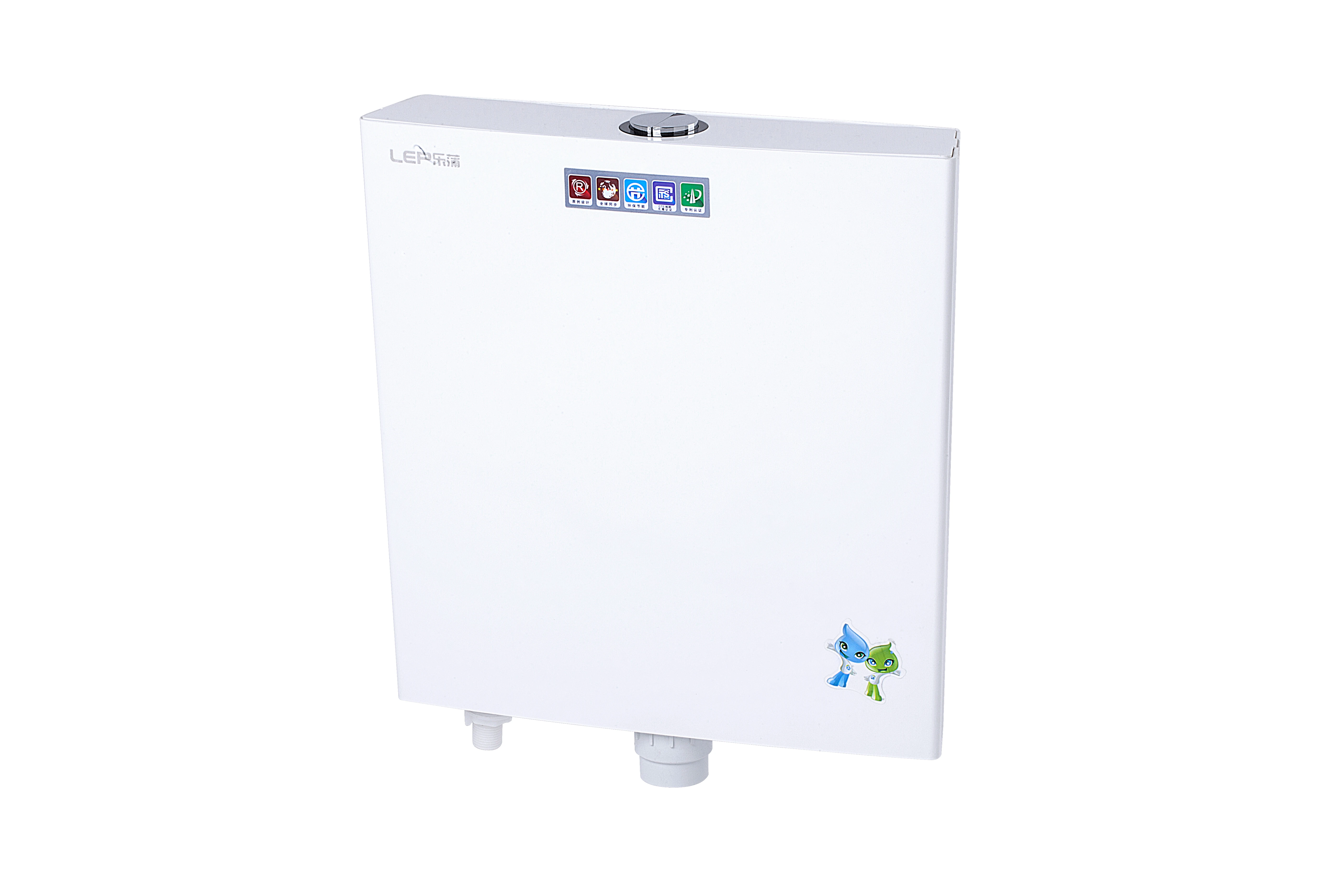 toilet plastic cistern durable saving water concealed flush water tank