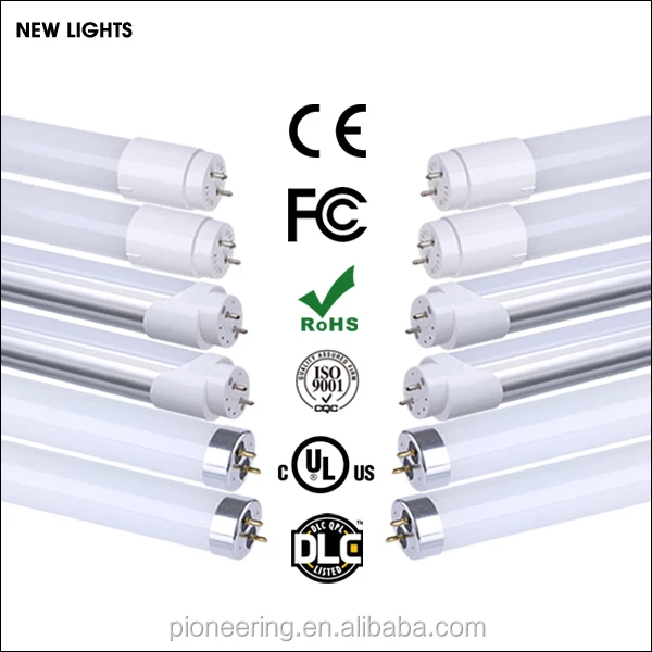 led light t8 tube raw materials spare parts SKD parts aluminum housing T8 led tube light