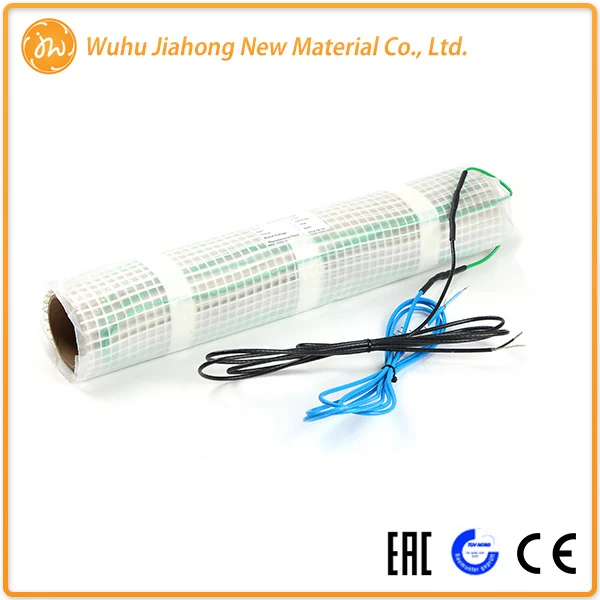 Single conductor electric underfloor heating mat 200wm2 heating mat