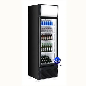 430L display refrigerator glass door fridge big capacity back bar cooler beverage fridge drinks showcase freezer