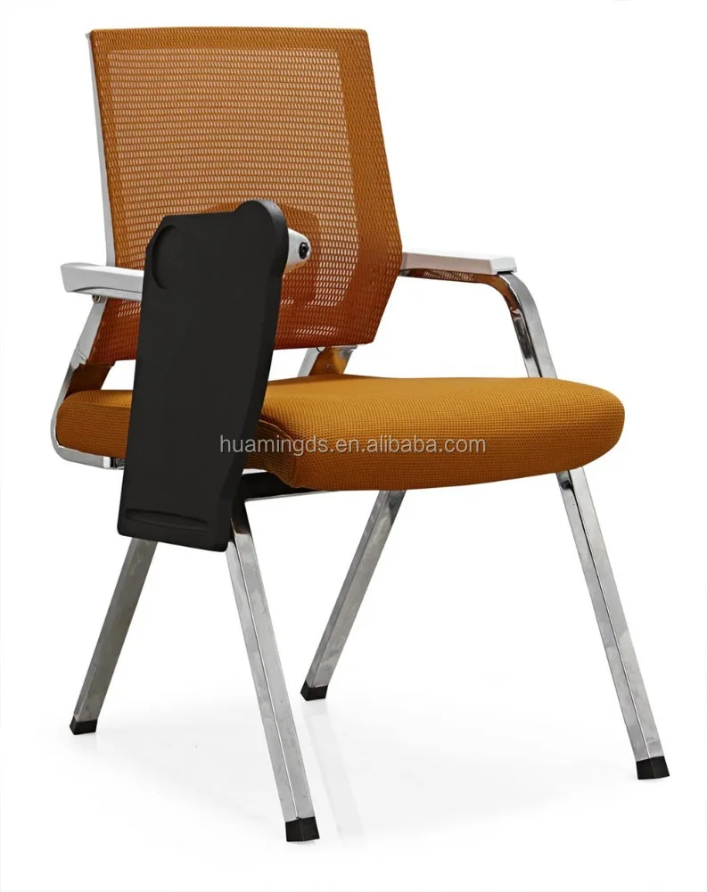 Fashionable training folding chair with writing board