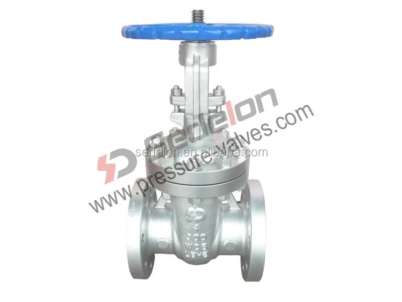 
ASTM A216 WCB Flanged Manual Operated Gate Valve 