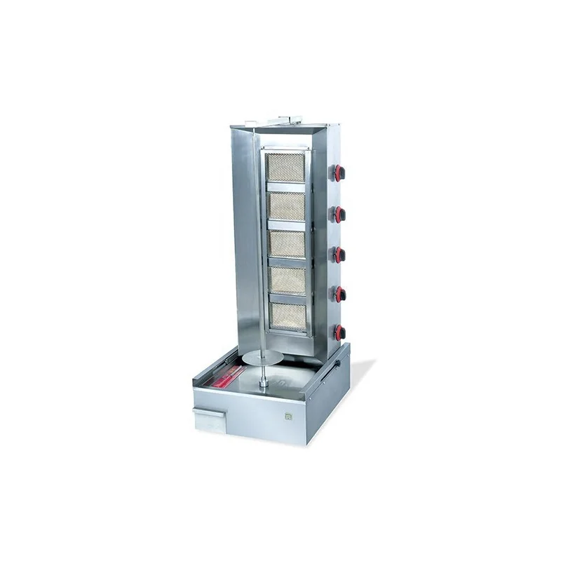 Новый стиль 5 газовых горелок индейка газовый Дон Kebabs гриль шаурма духовая