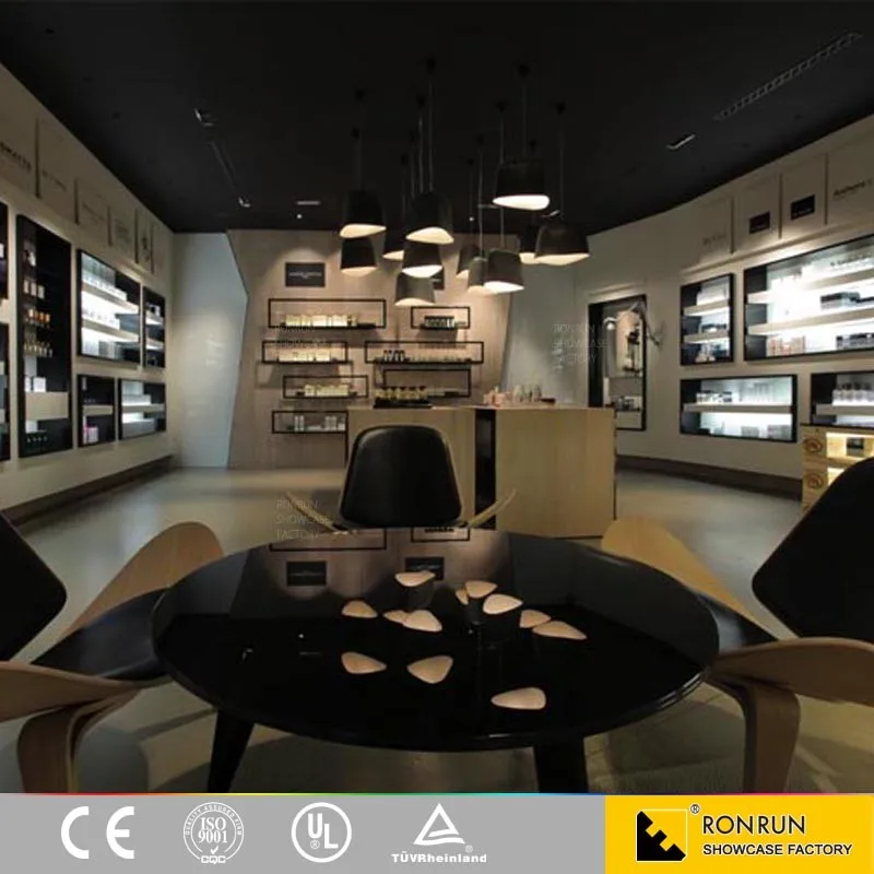 CES Fashion samrt display showcase tempered glass cell phone showcase, laptop mobile phone and accessories store fixture