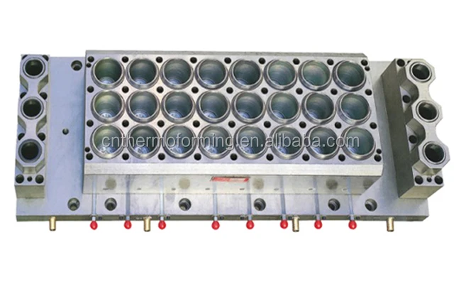 Die cut and CUP Vacuum forming mold for making customized plastic cup