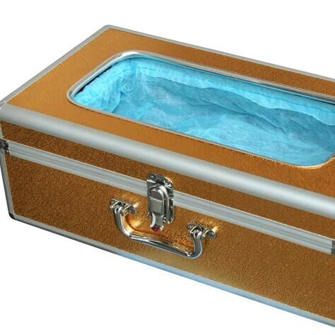 Cleanroom automatic shoe cover machine auto shoes cover dispenser