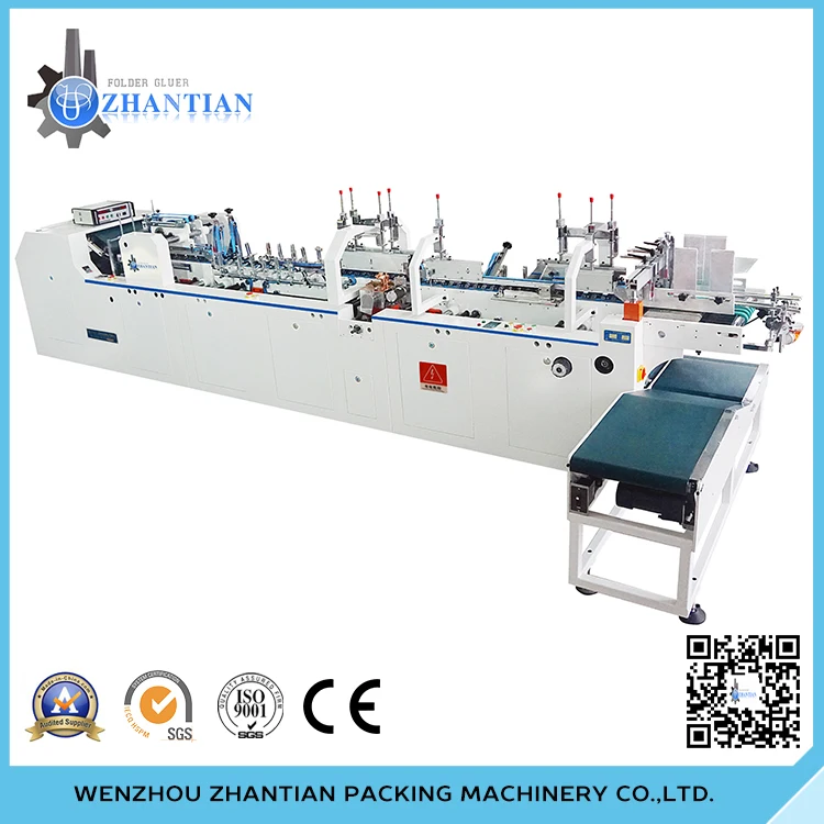 HH-658 Картонная коробка склеивания окно машины для медицины коробки