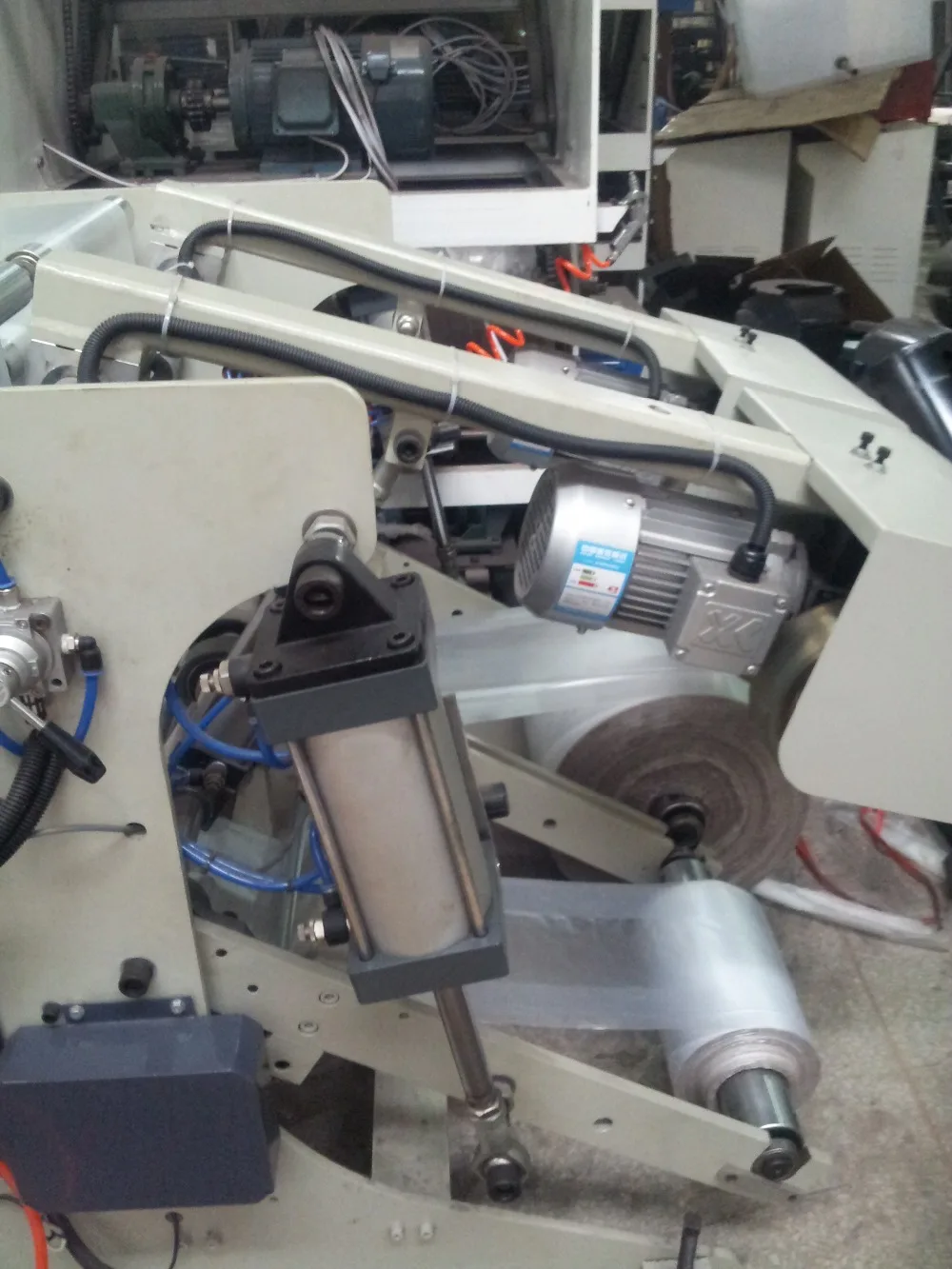 double line high speed plastic bag making machine high speed Plastic Bag Making Machine shopping bag making machine