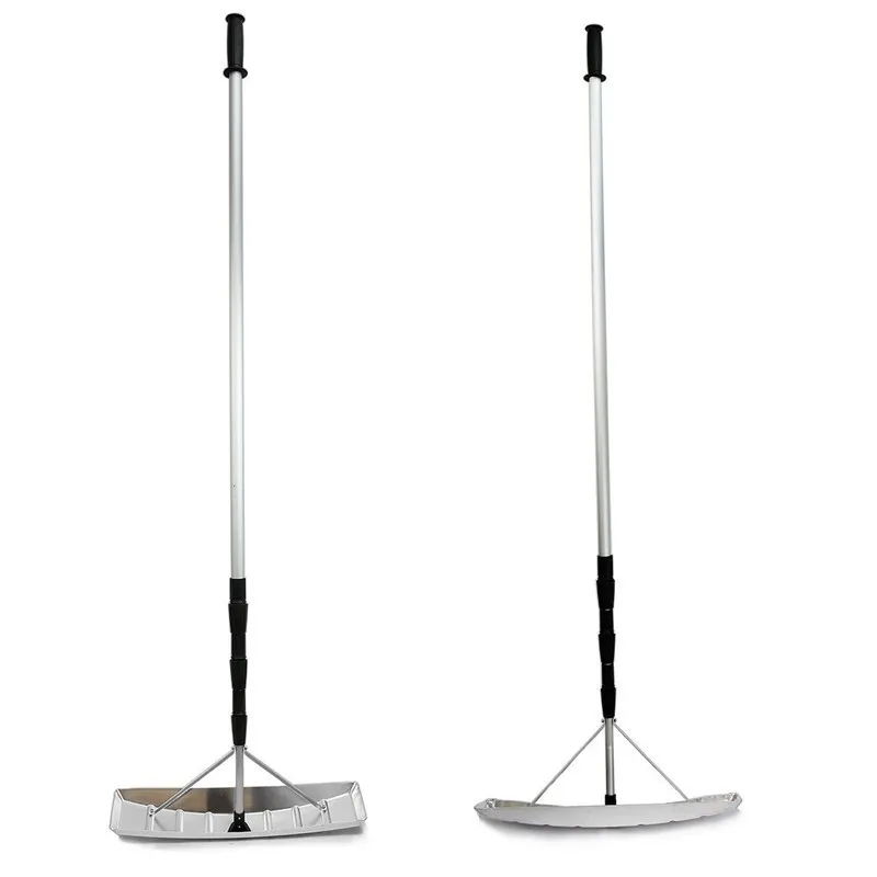 21-Foot Aluminum Snow Shovel Roof Rake Snow Removal Tool with Adjustable Telescoping Handle