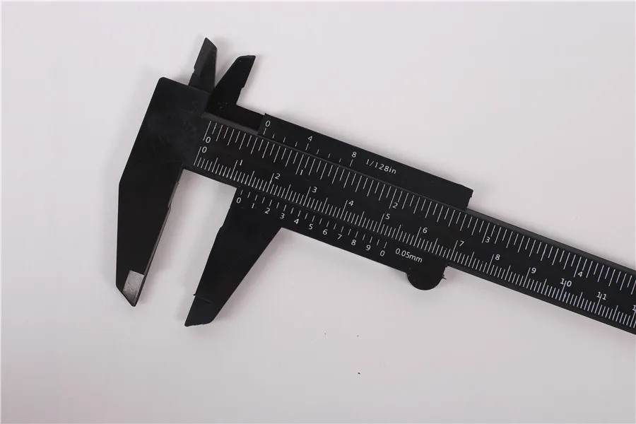 Professional Eyebrow Ruler 150mm Scale Plastic Caliper