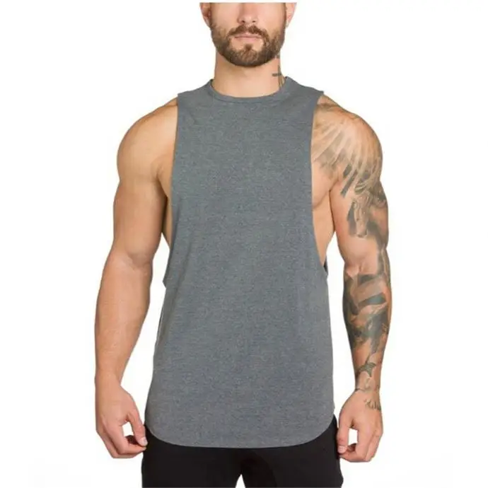 New Shelves Gym Singlet Tank Top Men Tanktop