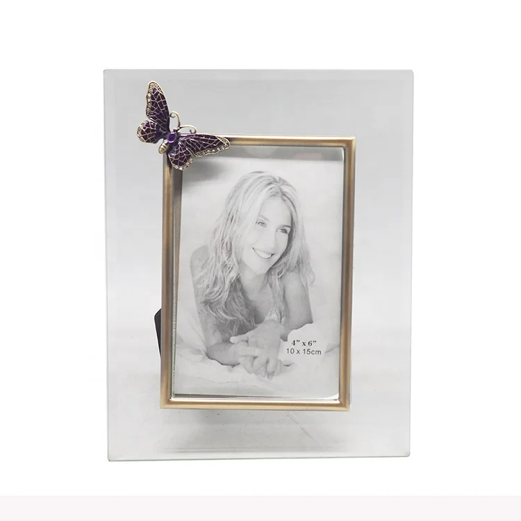 Опт 4x6 Персонализированная Сексуальная сублимационная Стеклянная фоторамка онлайн