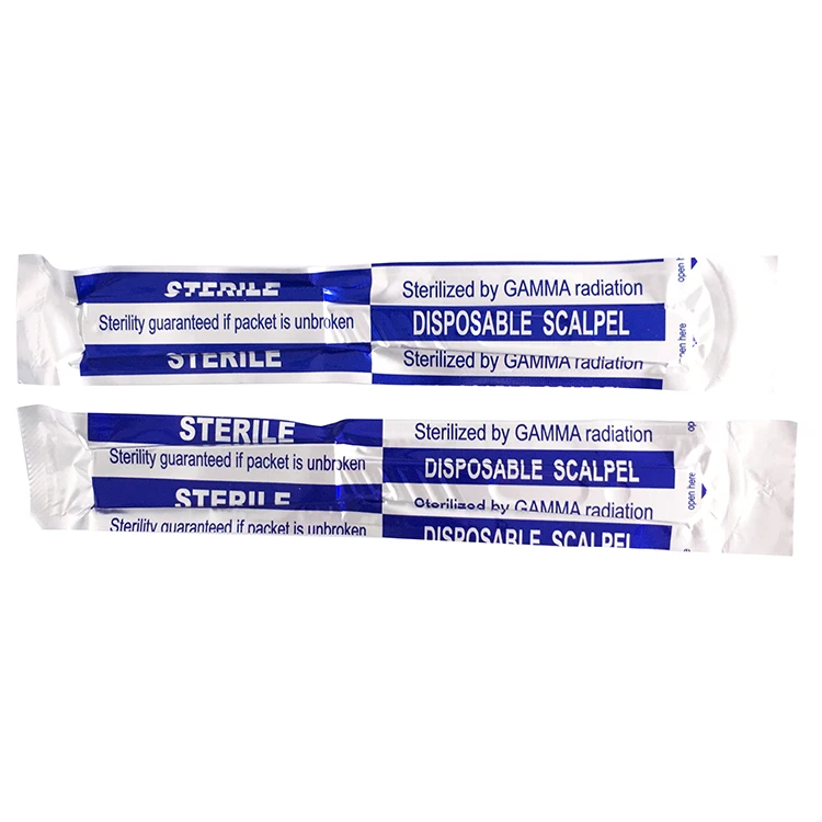 Disposable Stainless Surgical Scalpel Blades with Handle