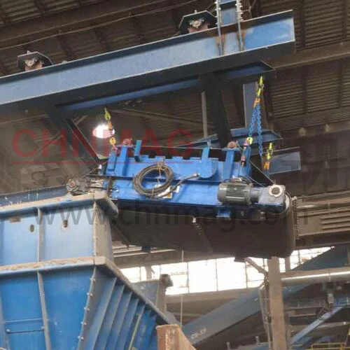 Подвесной электромагнитный сепаратор