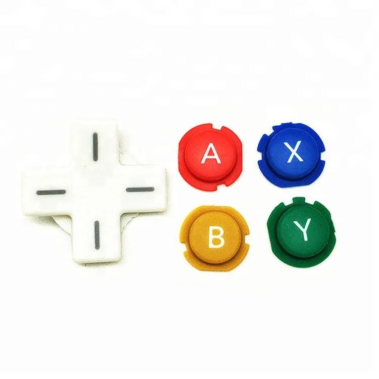 Replacement Game Key Button ABXY D-Pad Home Power for Nintendo New 3DS Console