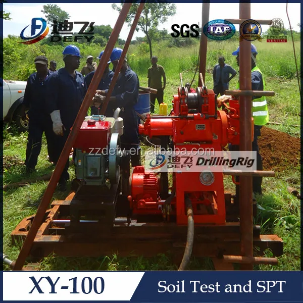 China Supplier of XY-100 Soil Drilling Machine for SPT