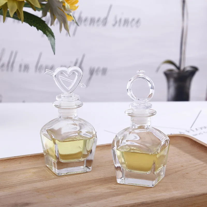 empty glass reed diffuser bottle 50ml wholesale glass perfume diffuser bottle