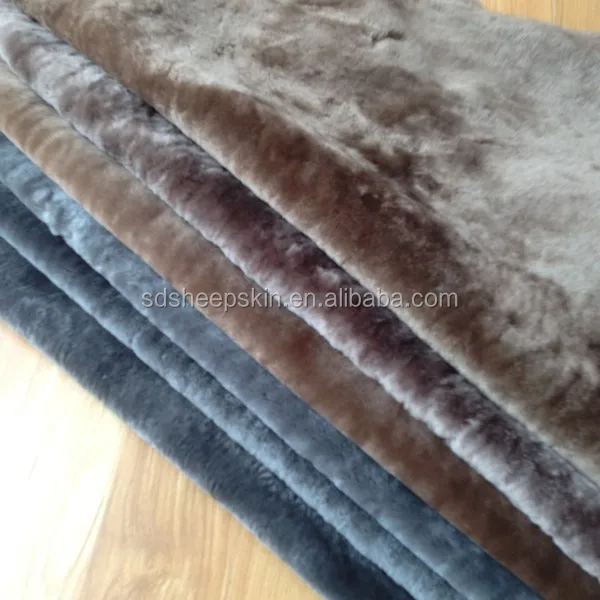 Sheepskin Lining Sheepskin Shearling 100 Merino Wool Fabric