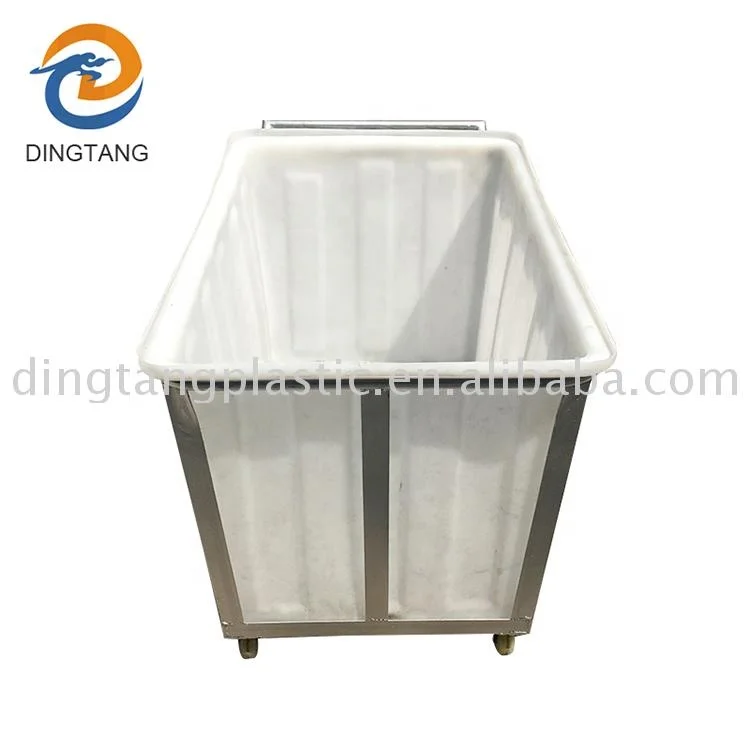 
1500L Rectangular Polypropylene Tank With trolly 